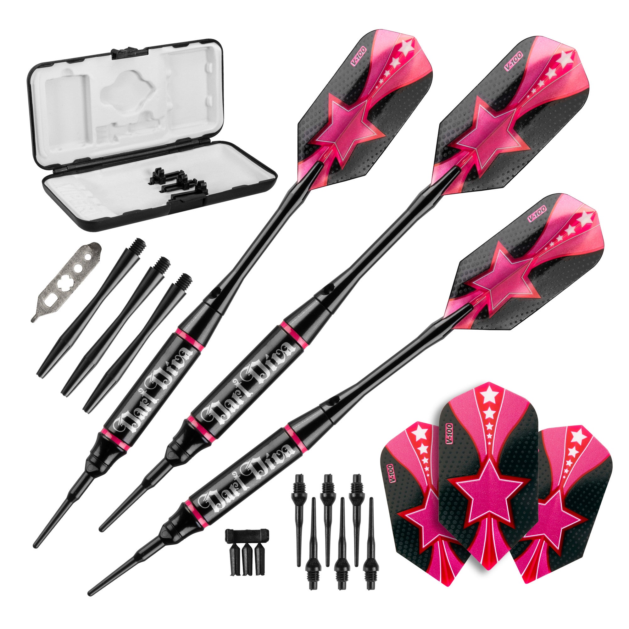 Viper 20-0313-16 Vanity Dart Diva Soft Tip Darts 16 Grams