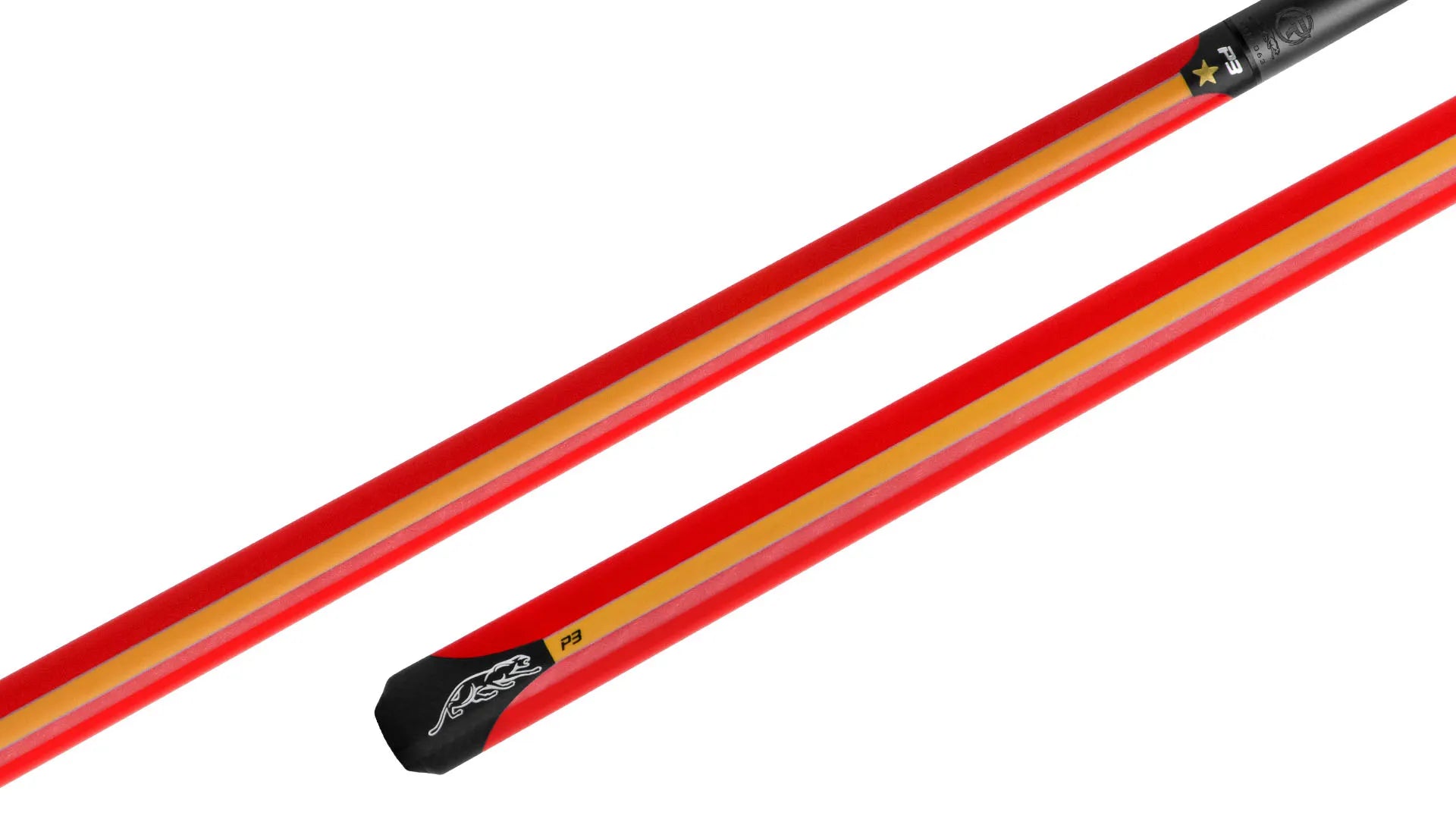 Predator P3 Vietnam Flag Pool Cue - No Wrap