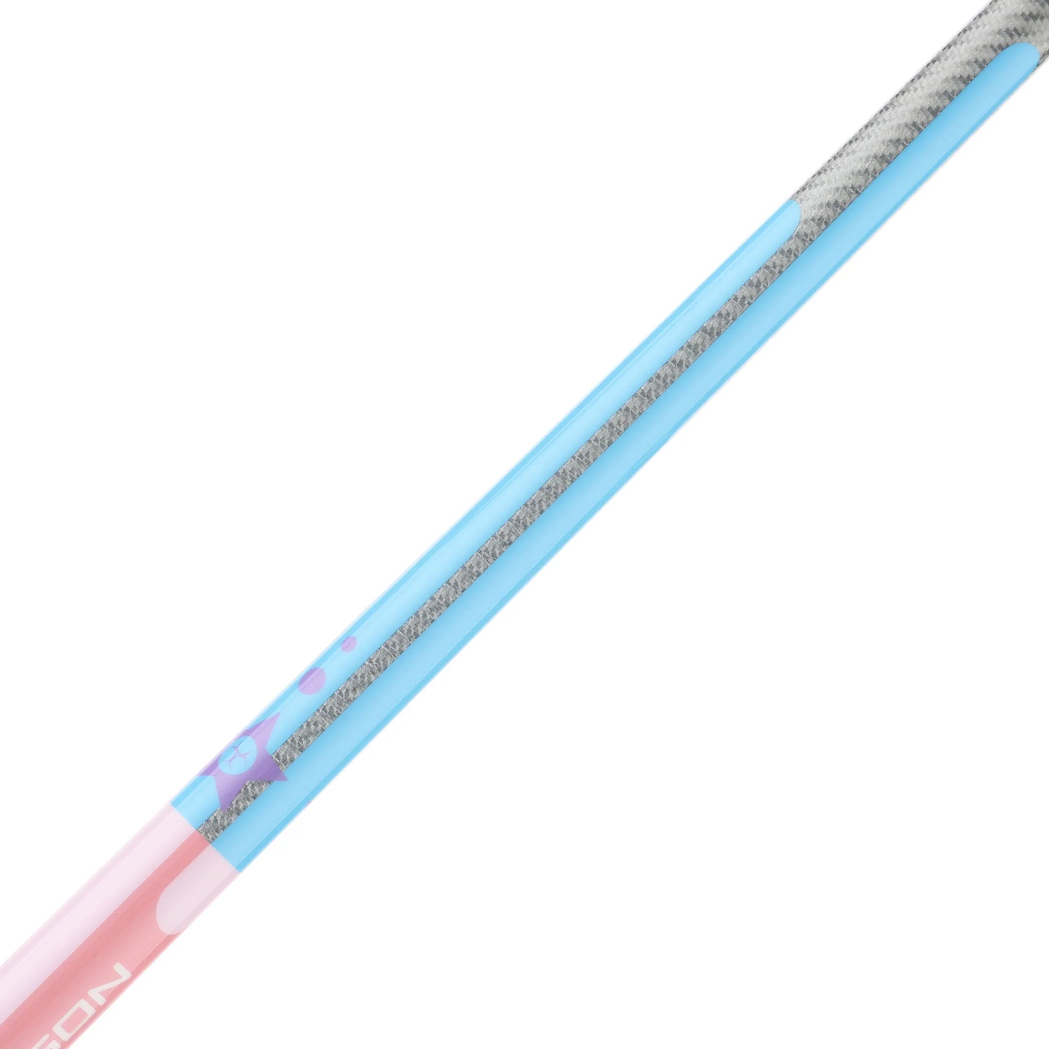 Poison Candy Pool Cue with Carbon Fiber Shaft - Pink/Light Blue