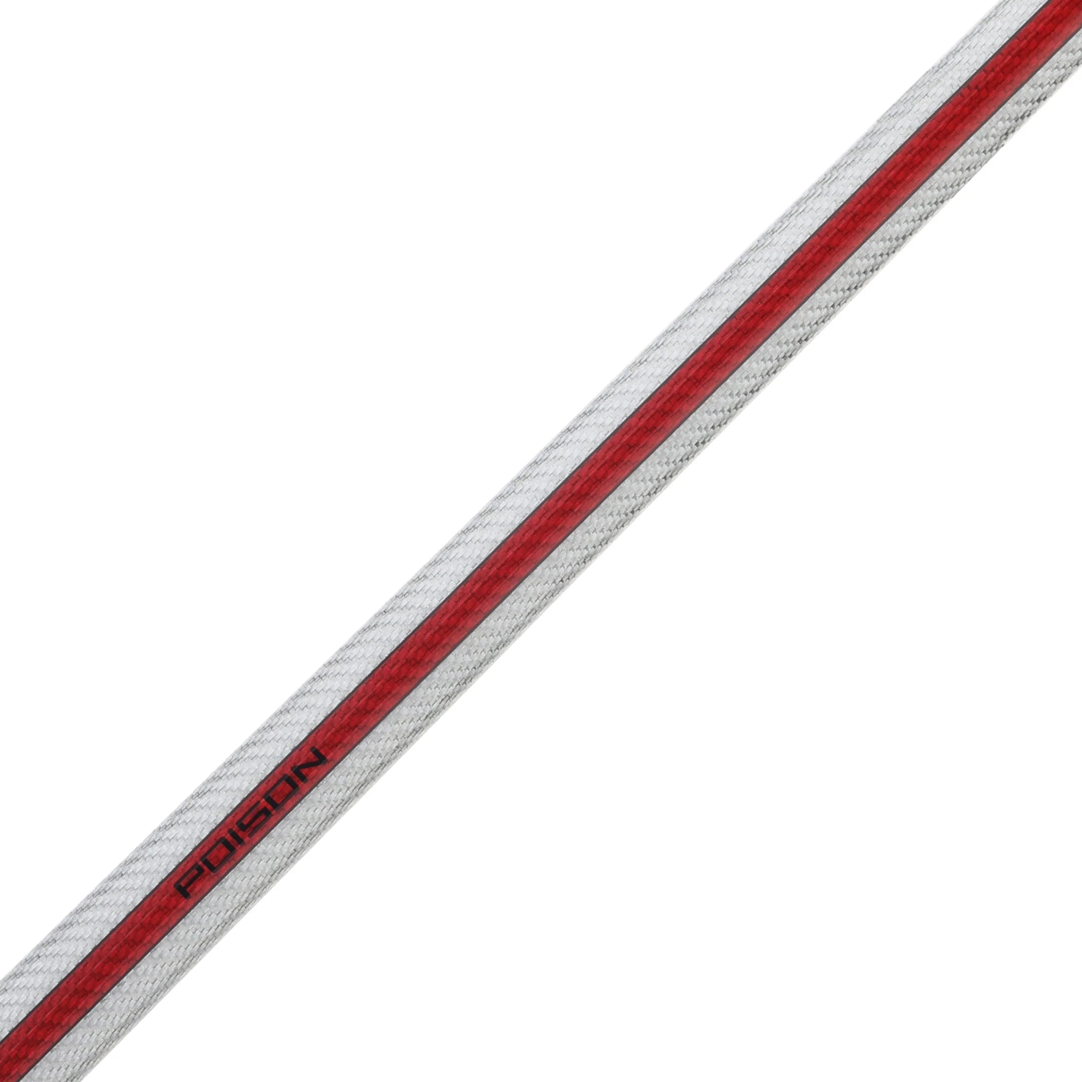 Poison Maelith Pool Cue with Carbon Fiber Shaft - Grey/Red