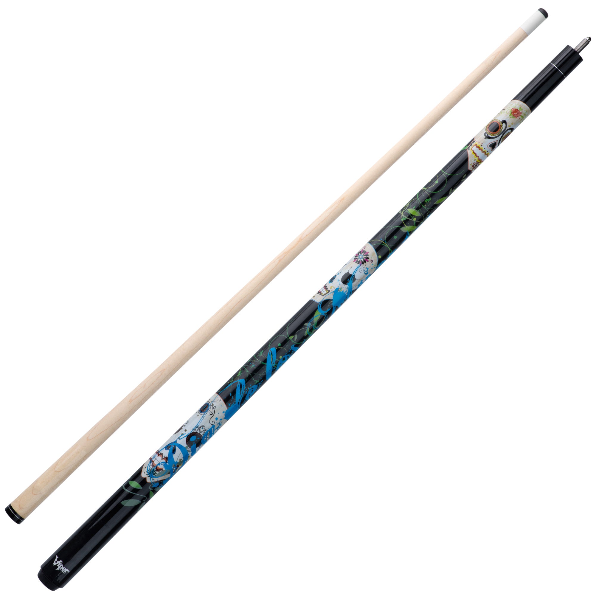 Viper 50-0660 Underground Dia de los Muertos Billiard/Pool Cue Stick