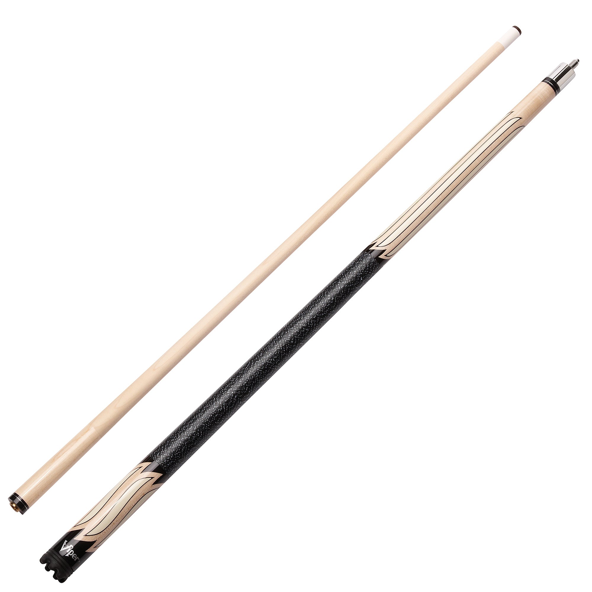 Viper 50-1350 Sinister White Stripe Billiard/Pool Cue Stick