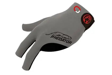 Predator Second Skin Jasmin Oushcan Signature Billiard Glove - Grey - Left Hand