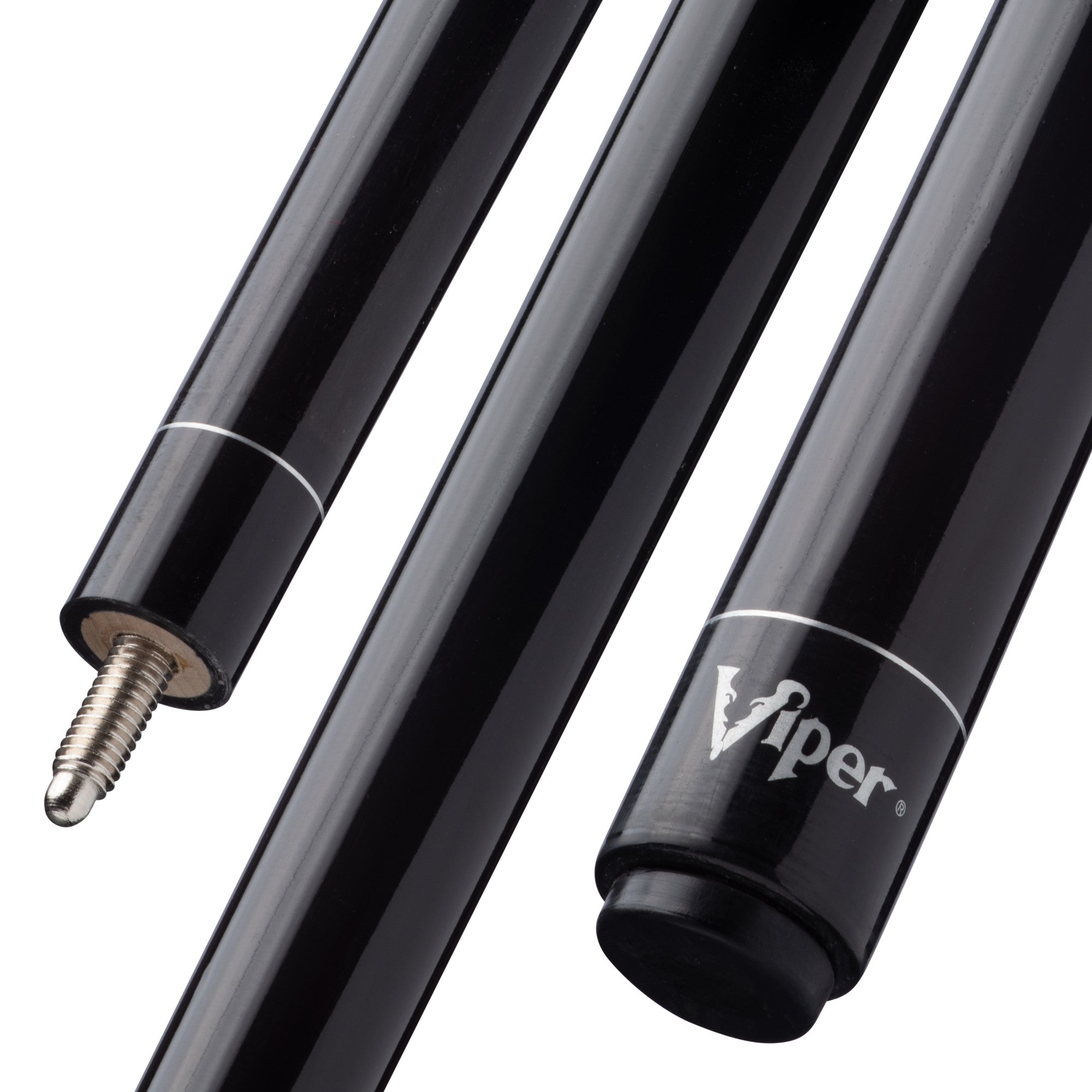 Viper PP-04 Elite Series Black Unwrapped Billiard/Pool Cue Stick