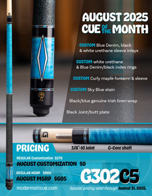 August 2025 Cue of The Month