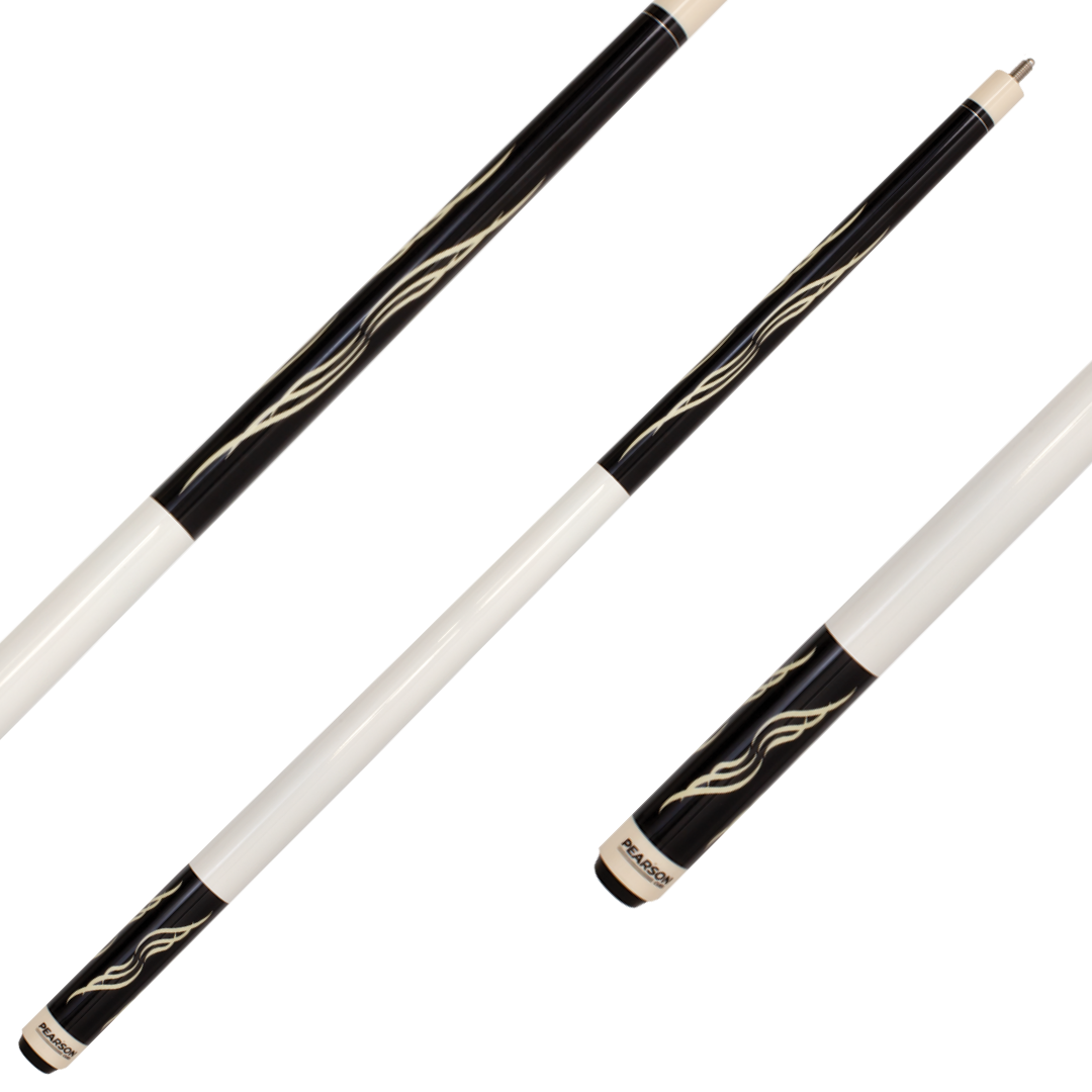 Pearson PK Carbon Clear Cue Black w White Handle