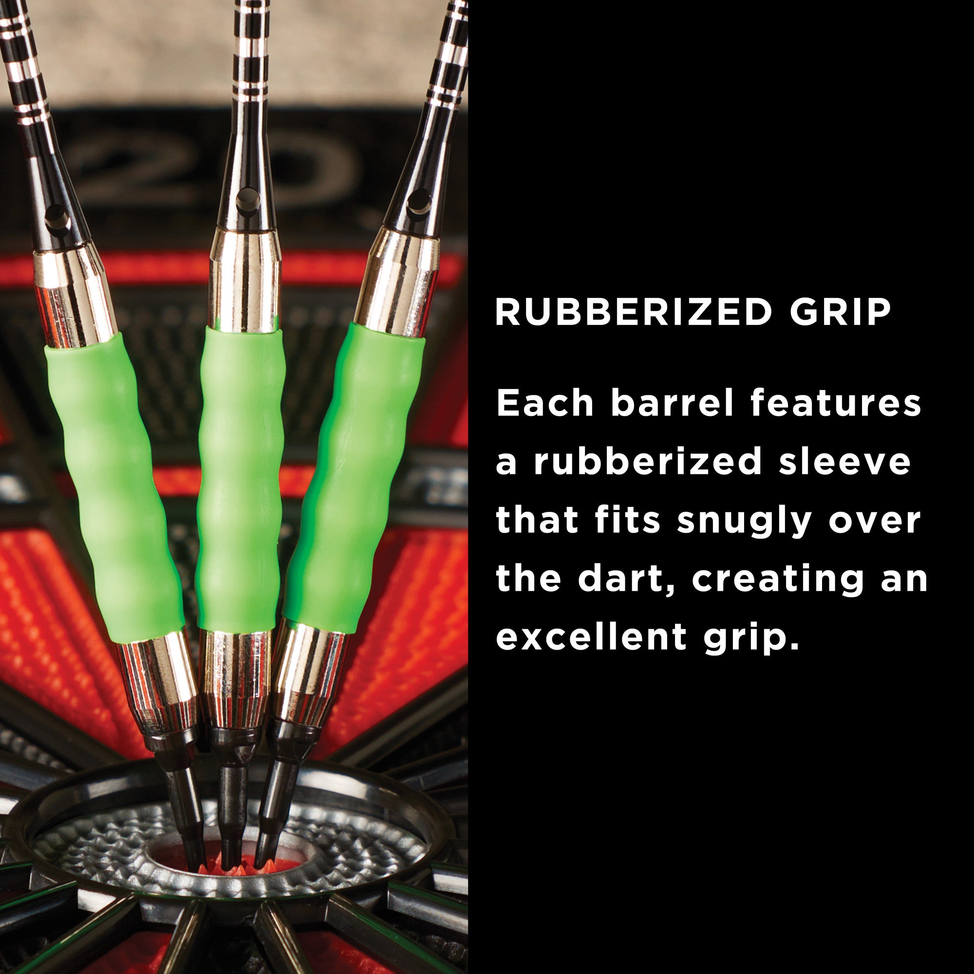 Viper 20-0005 Sure Grip Soft Tip Darts Green