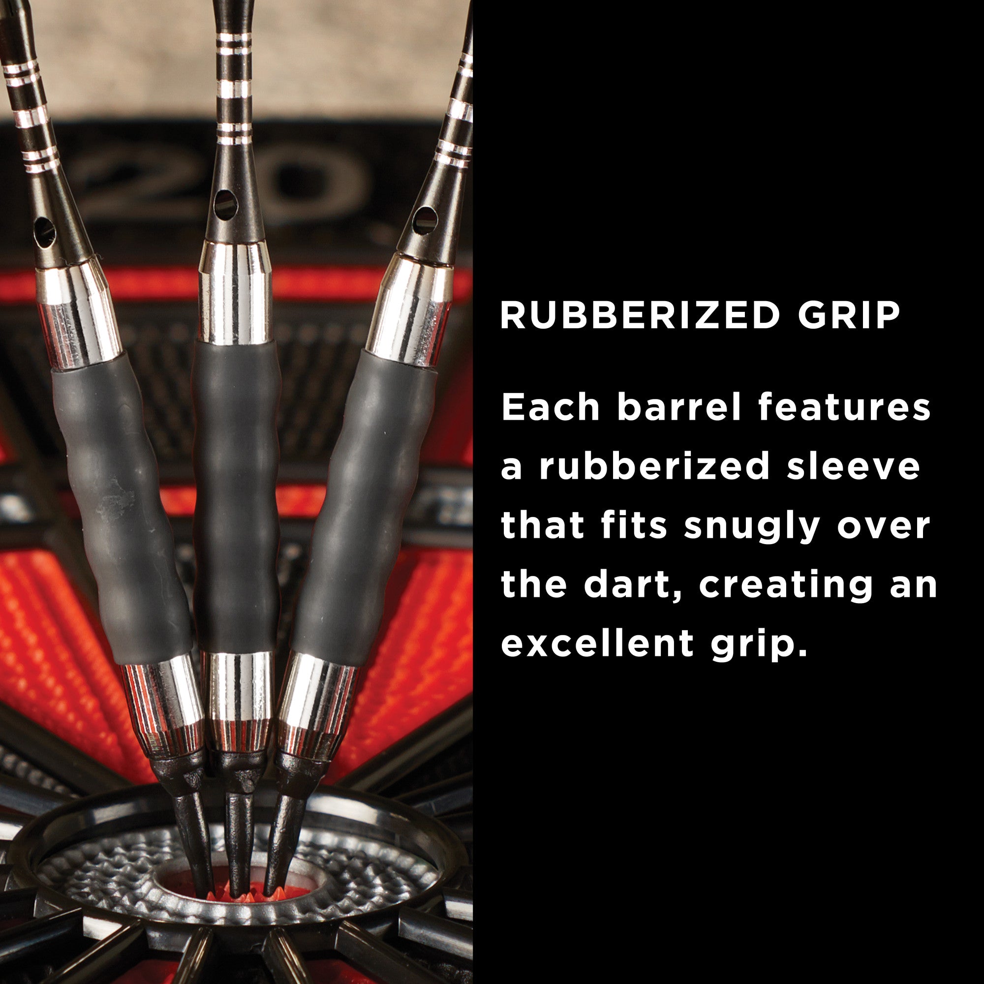 Viper 20-0006 Sure Grip Soft Tip Darts Black