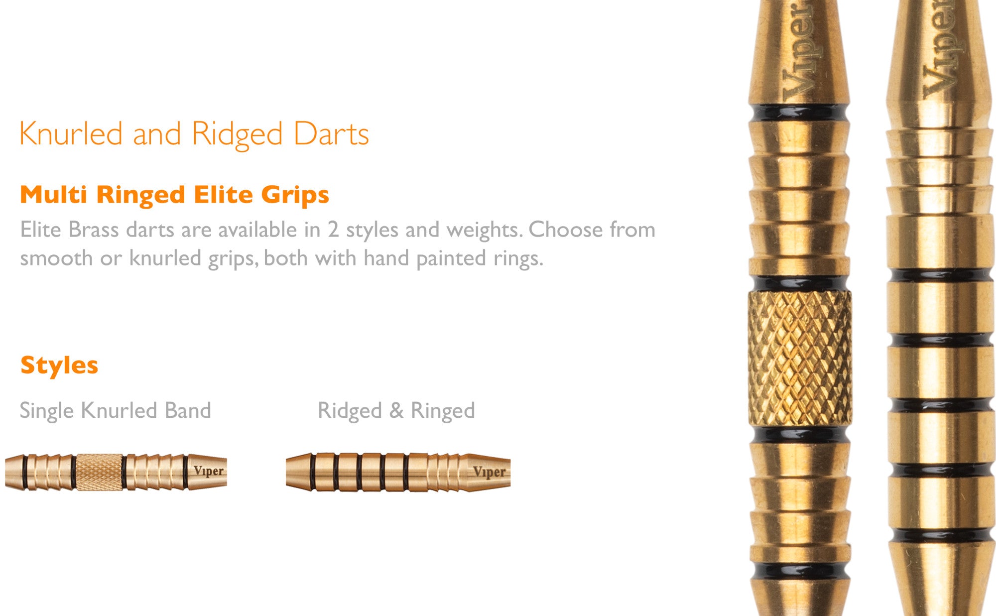 Viper 20-0104-20 Elite Brass Soft Tip 20 Gram Darts