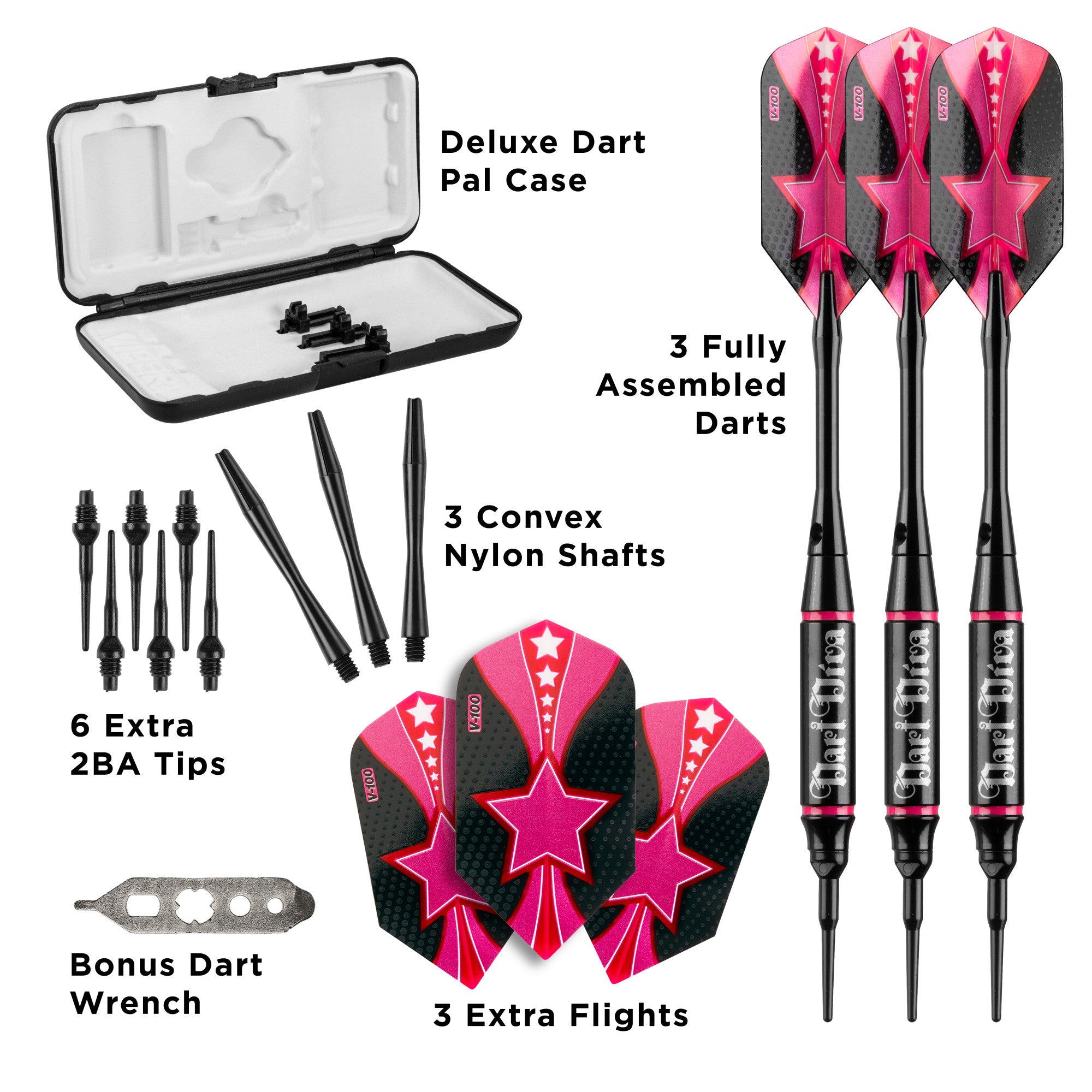 Viper 20-0313-16 Vanity Dart Diva Soft Tip Darts 16 Grams