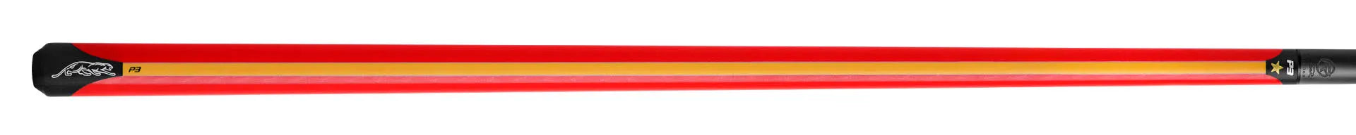 Predator P3 Vietnam Flag Pool Cue - No Wrap