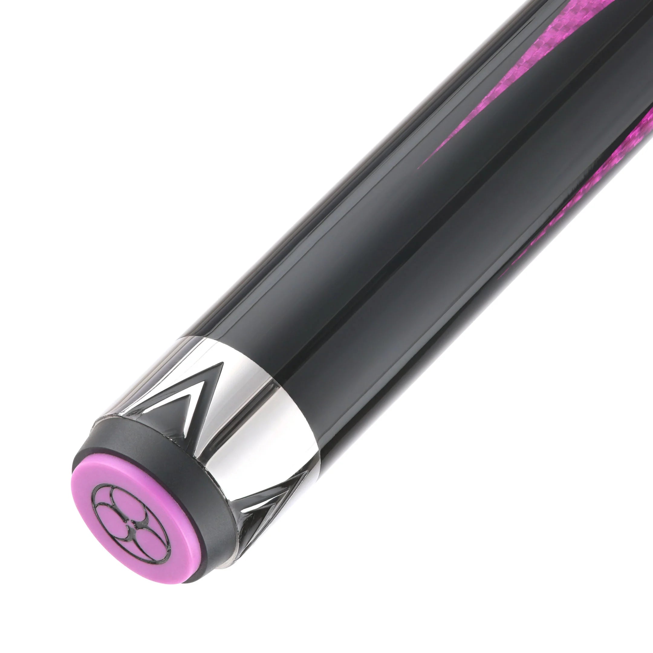 Poison Maelith Pool Cue with Carbon Fiber Shaft - Magenta/Black