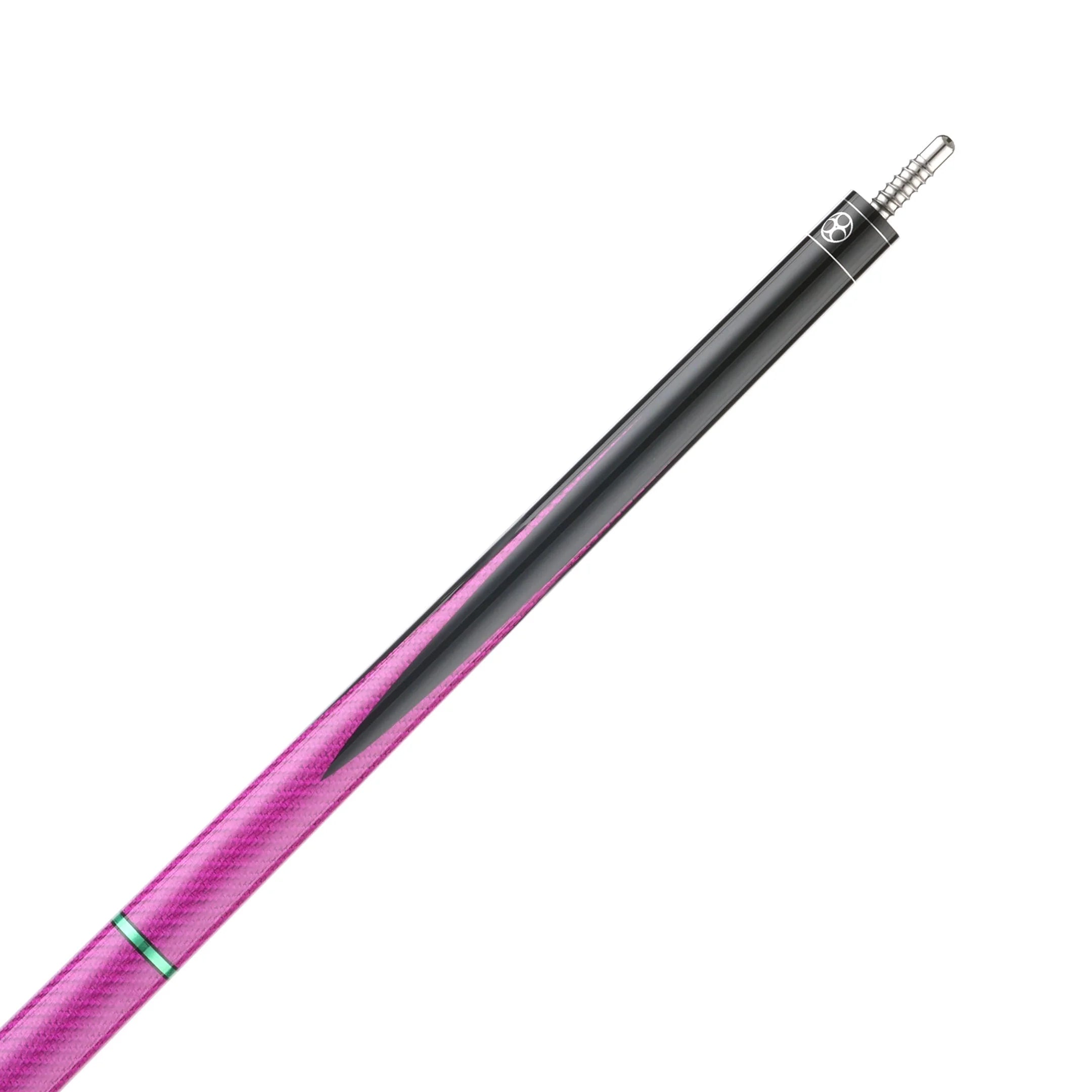 Poison Maelith Pool Cue with Carbon Fiber Shaft - Magenta/Black