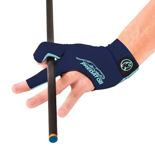 Predator Second Skin Billiard Glove - Blue/Teal