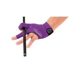 Predator Second Skin Billiard Glove - Purple/Grary