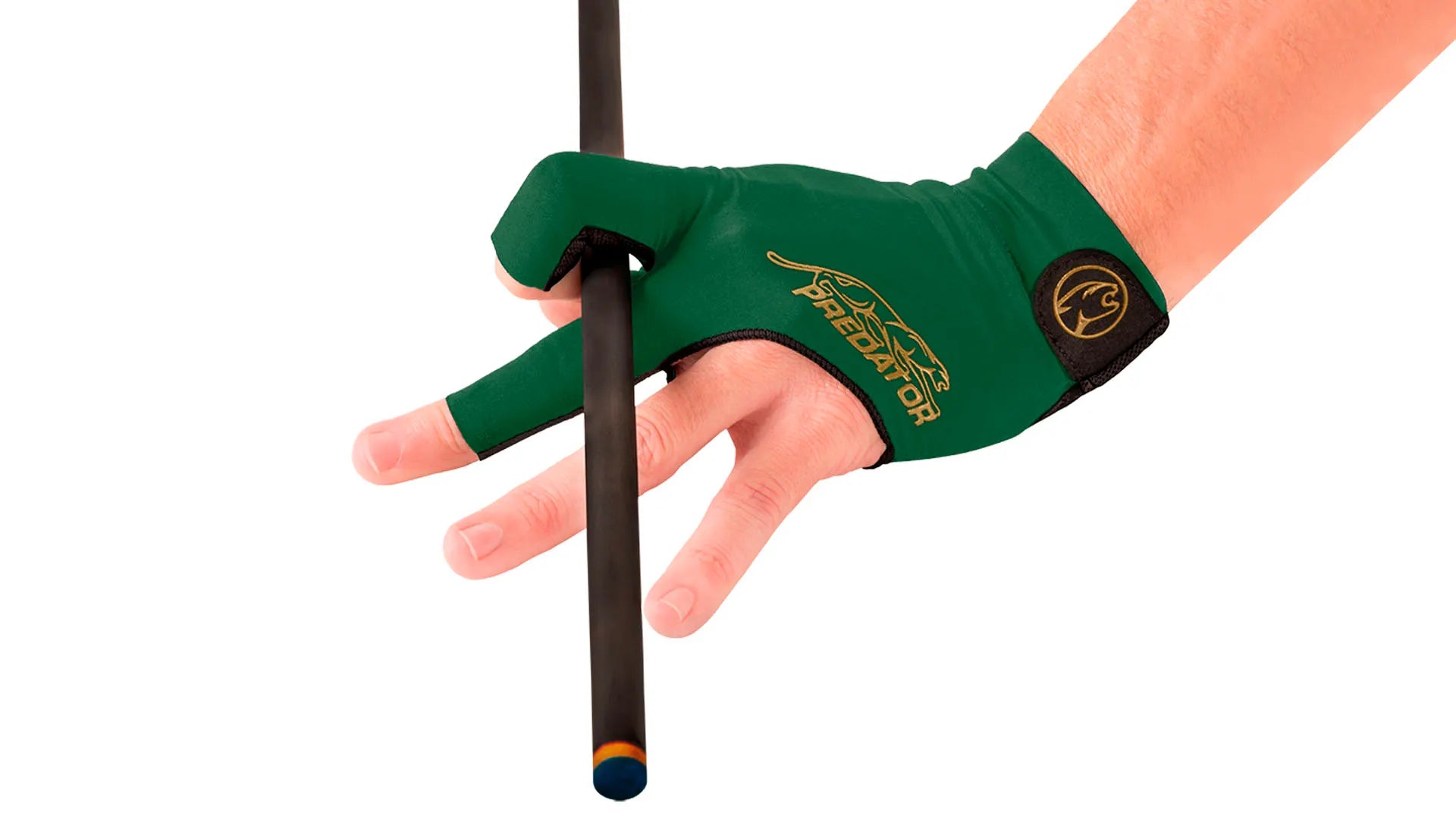Predator Second Skin Billiard Glove - Green/Gold -Right Hand