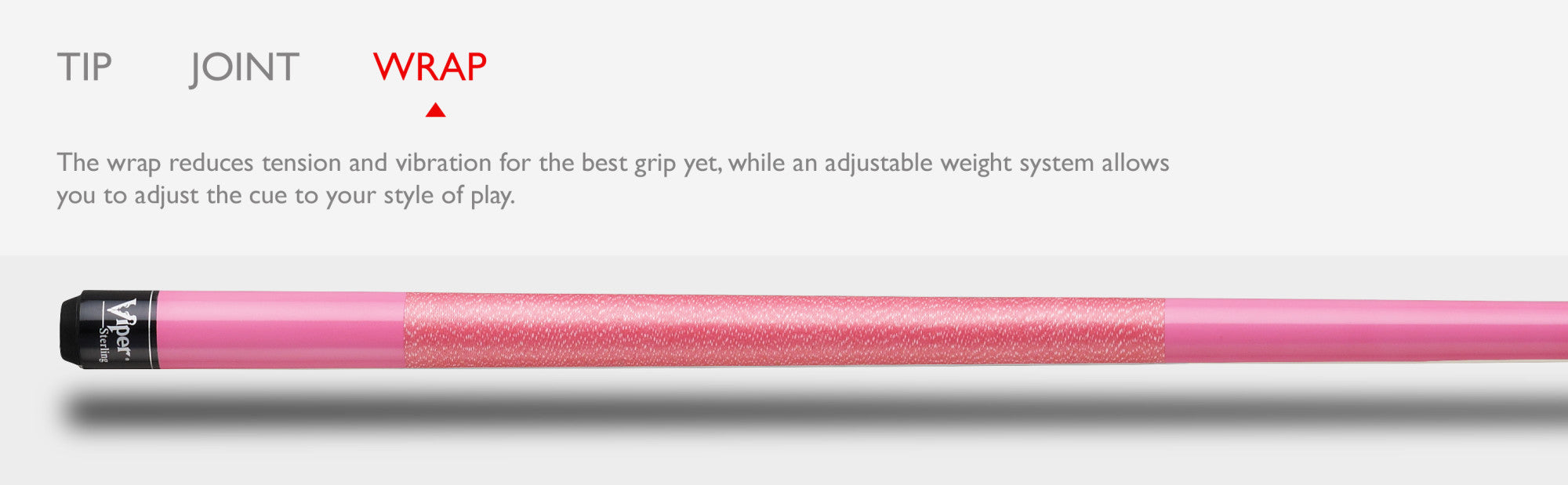 Viper 50-0225 Pink Lady Billiard/Pool Cue Stick