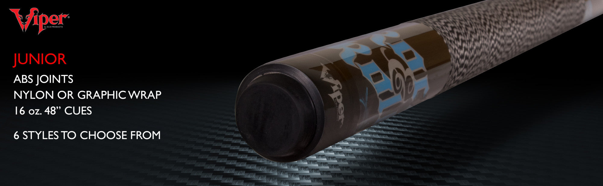 Viper 50-0404 Underground Rock & Roll Junior Billiard/Pool Cue Stick