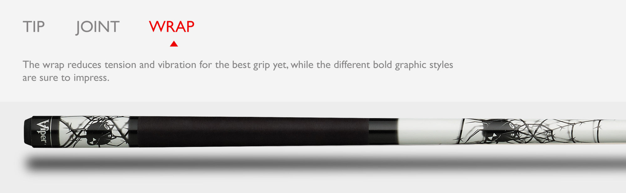 Viper 50-0407 Underground Dragon Junior Billiard/Pool Cue Stick