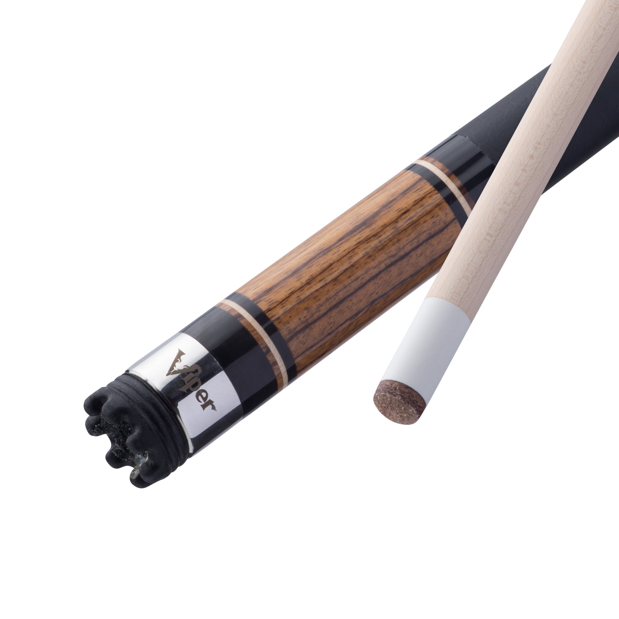 Viper 50-0604 Naturals Zebrawood Billiard/Pool Cue Stick