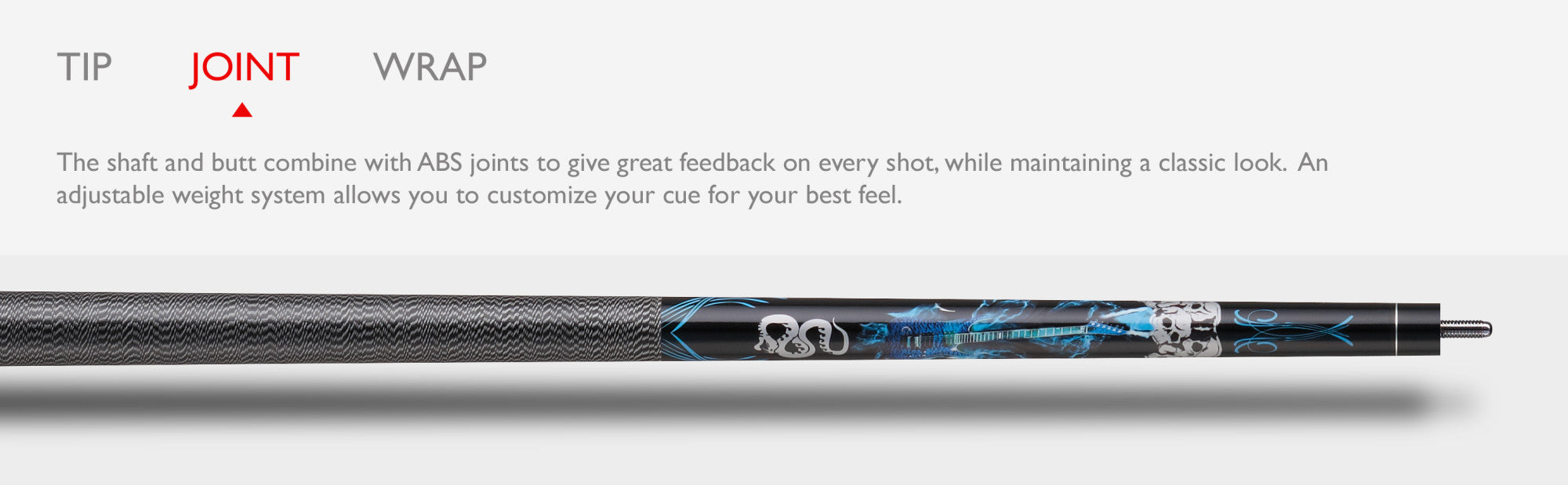 Viper 50-0653 Underground Rock & Roll Billiard/Pool Cue Stick