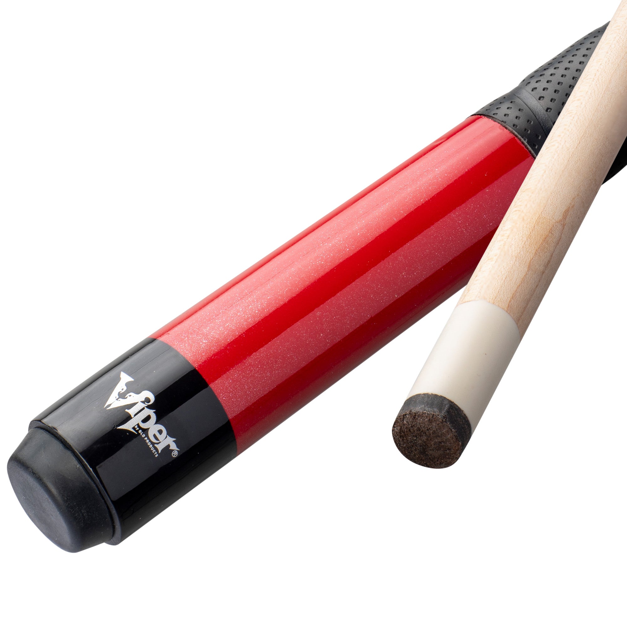 Viper 50-0701 Sure Grip Pro Red Billiard/Pool Cue Stick