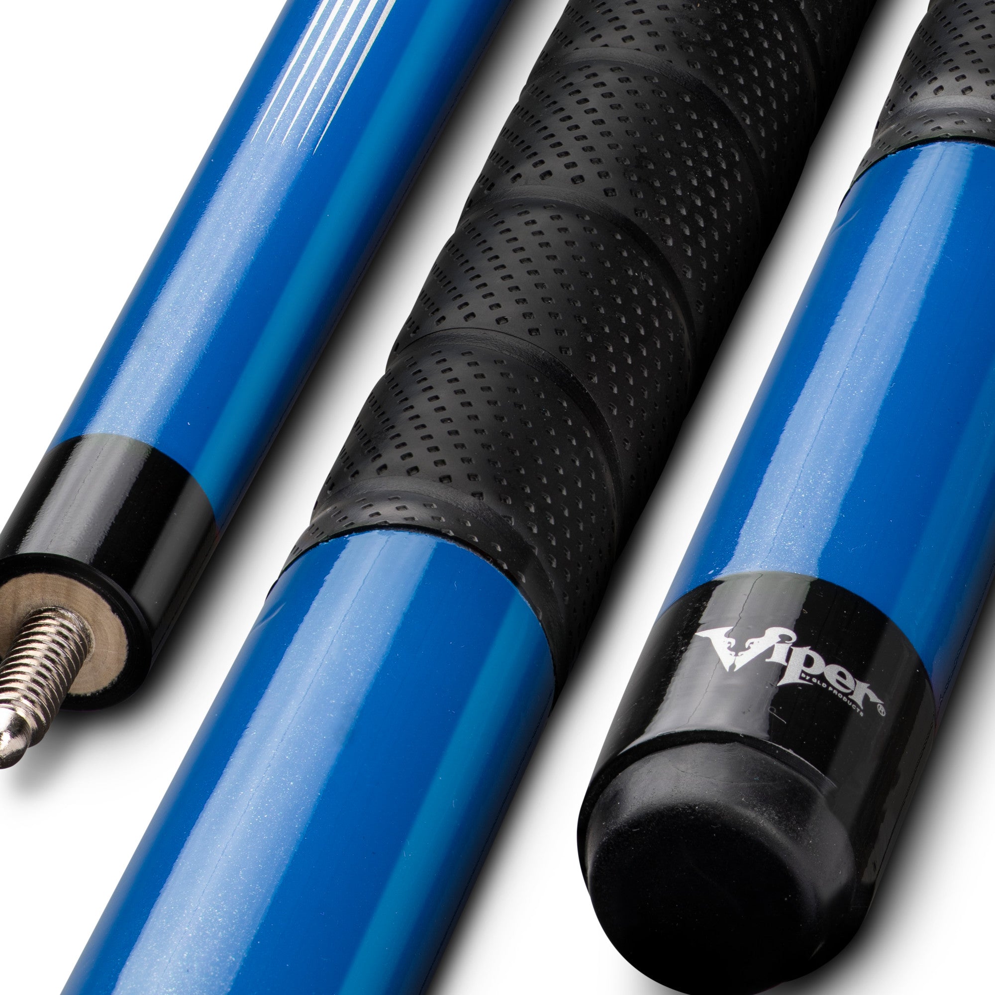 Viper 50-0704 Sure Grip Pro Blue Billiard/Pool Cue Stick