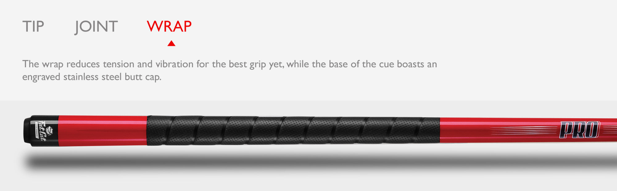 Viper 50-0704 Sure Grip Pro Blue Billiard/Pool Cue Stick