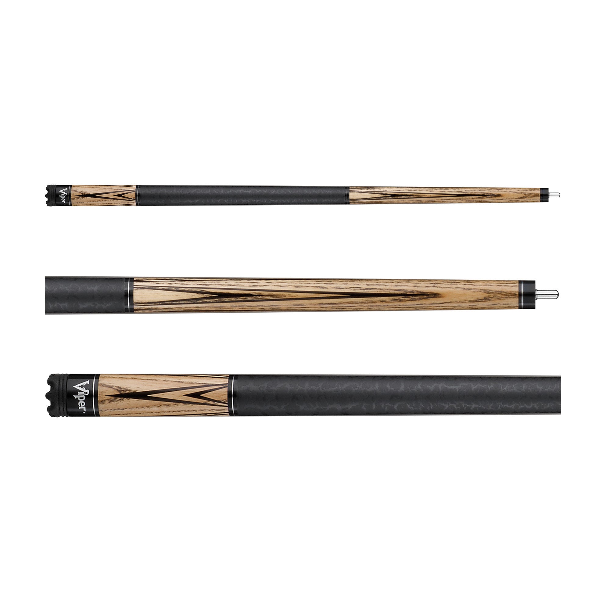 Viper 50-0853 Elementals Ashwood Grain Billiard/Pool Cue Stick