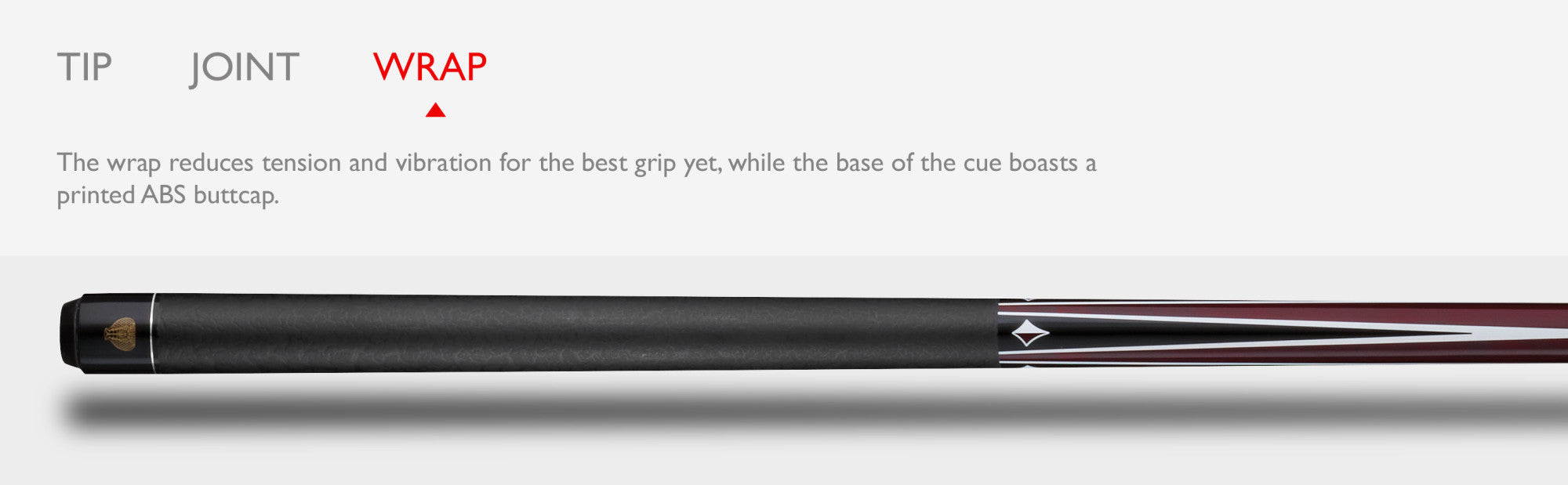 Viper 50-0913 Diamond Black Billiard/Pool Cue Stick