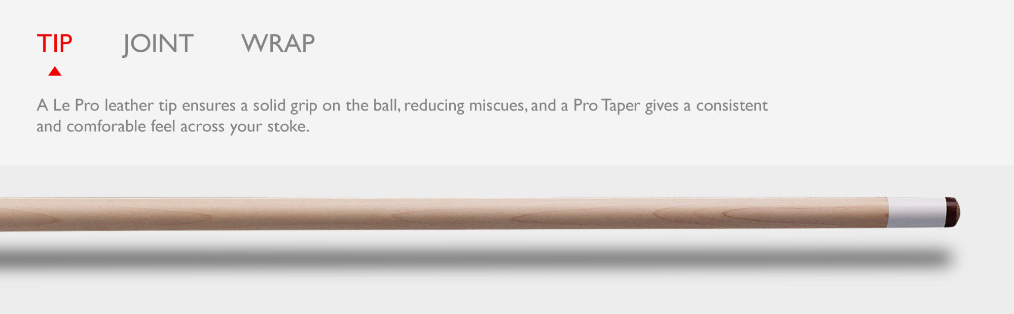 Viper 50-1077 Sinister Brown Stain Billiard/Pool Cue Stick