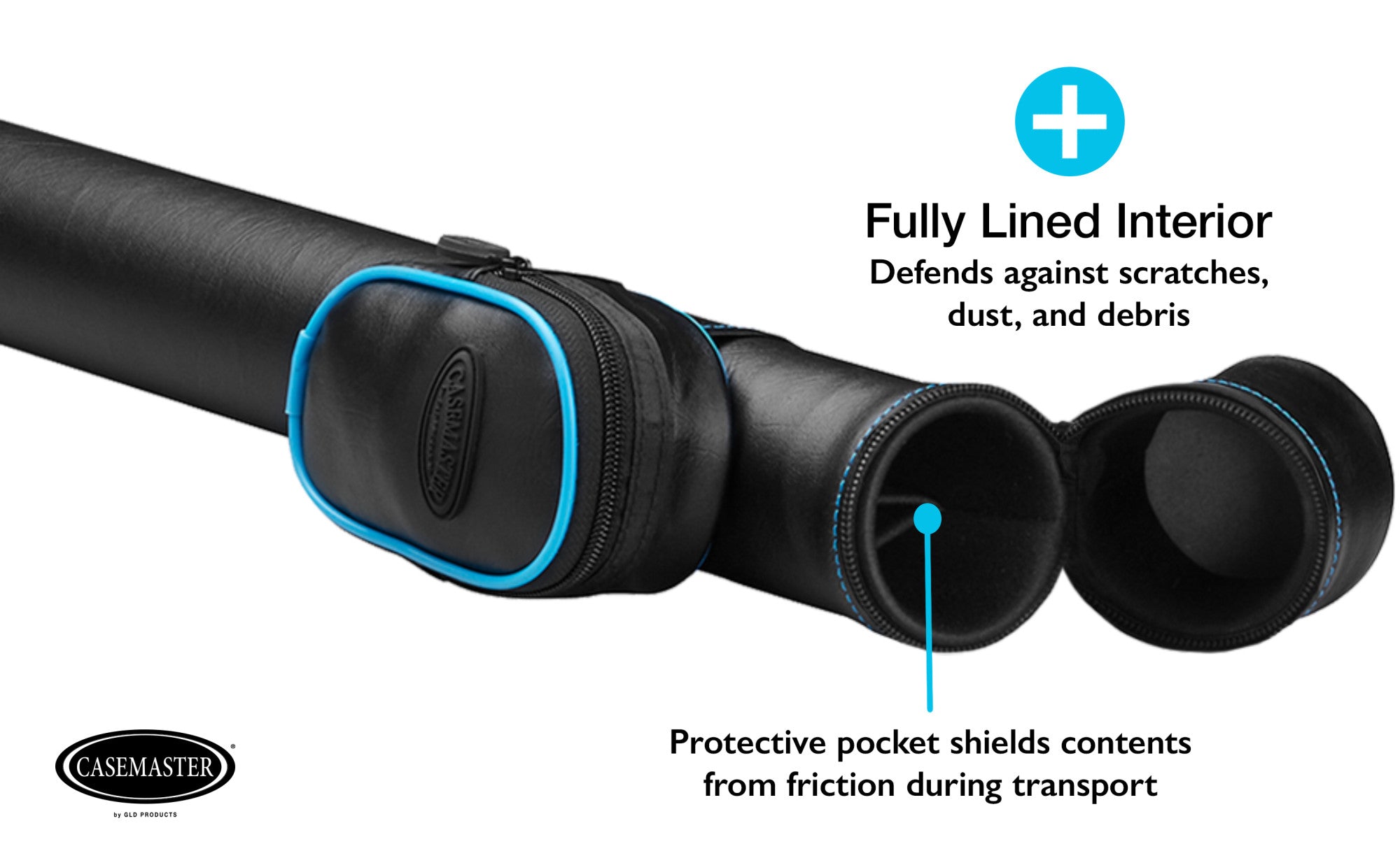 Casemaster 51-0700-01 Q-Vault Supreme Black Cue Case