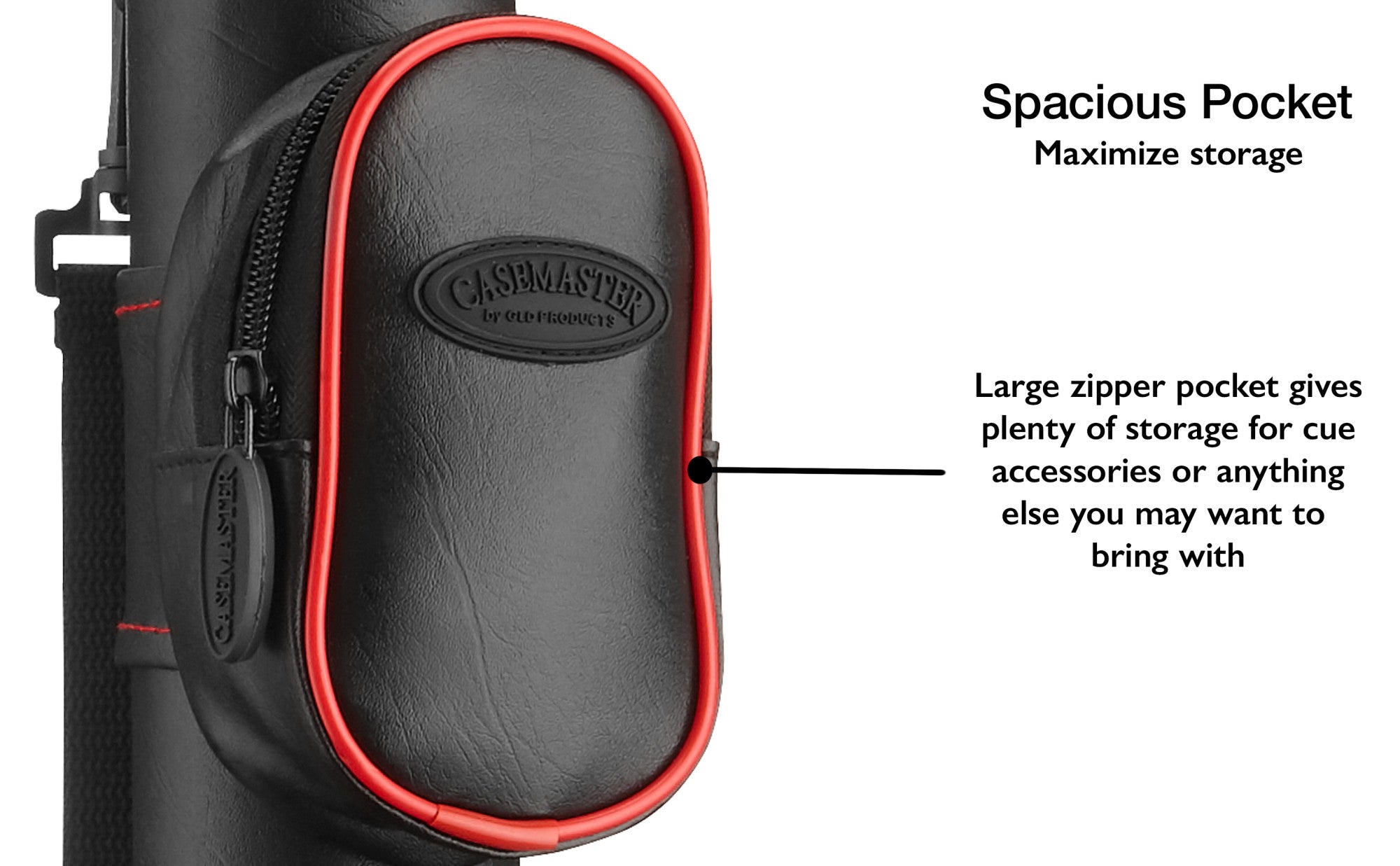 Casemaster 51-0700-01 Q-Vault Supreme Black Cue Case