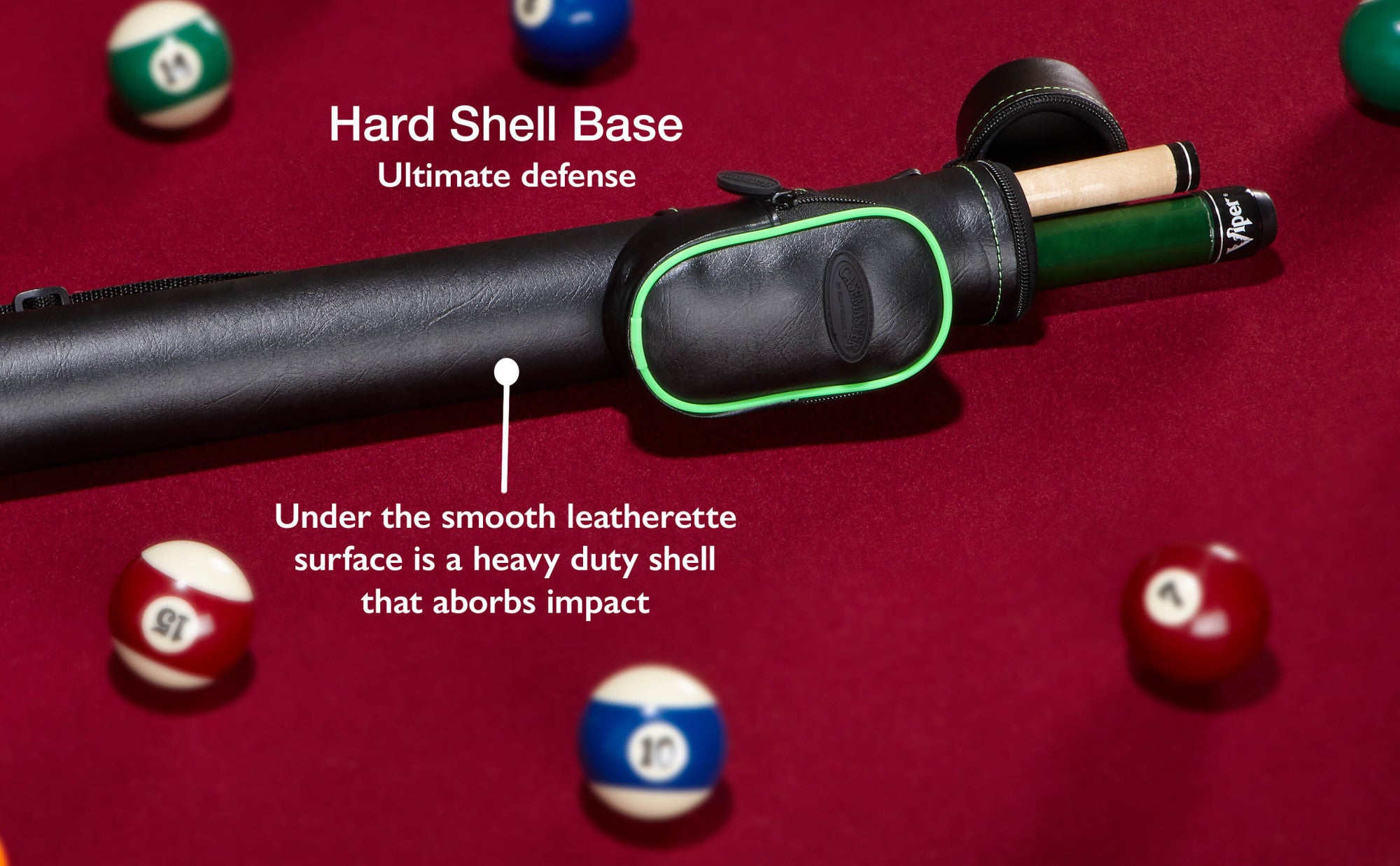 Casemaster 51-0700-03 Q-Vault Supreme Blue Cue Case