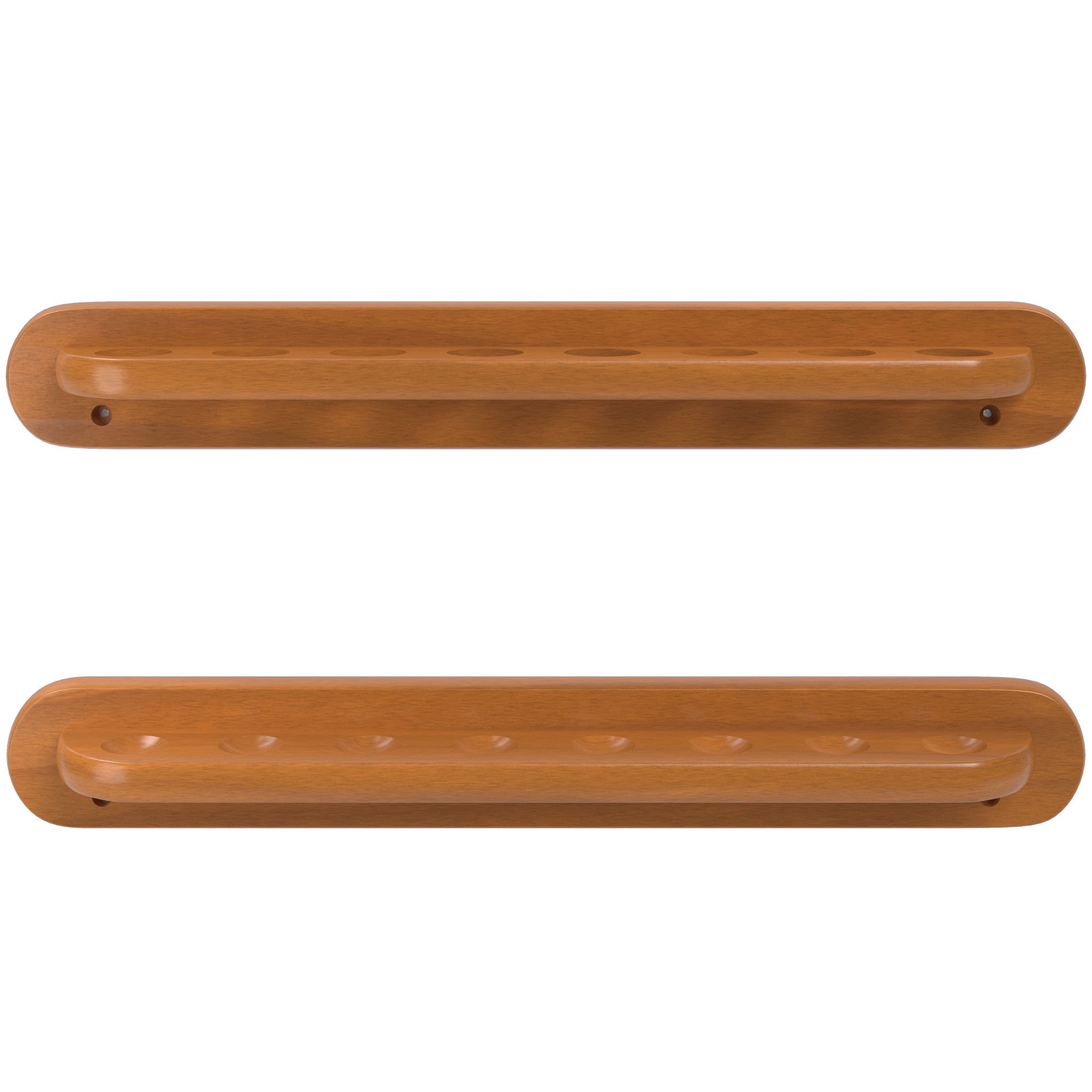 Viper 52-0115 Traditional Oak 8 Cue Wall Cue Rack