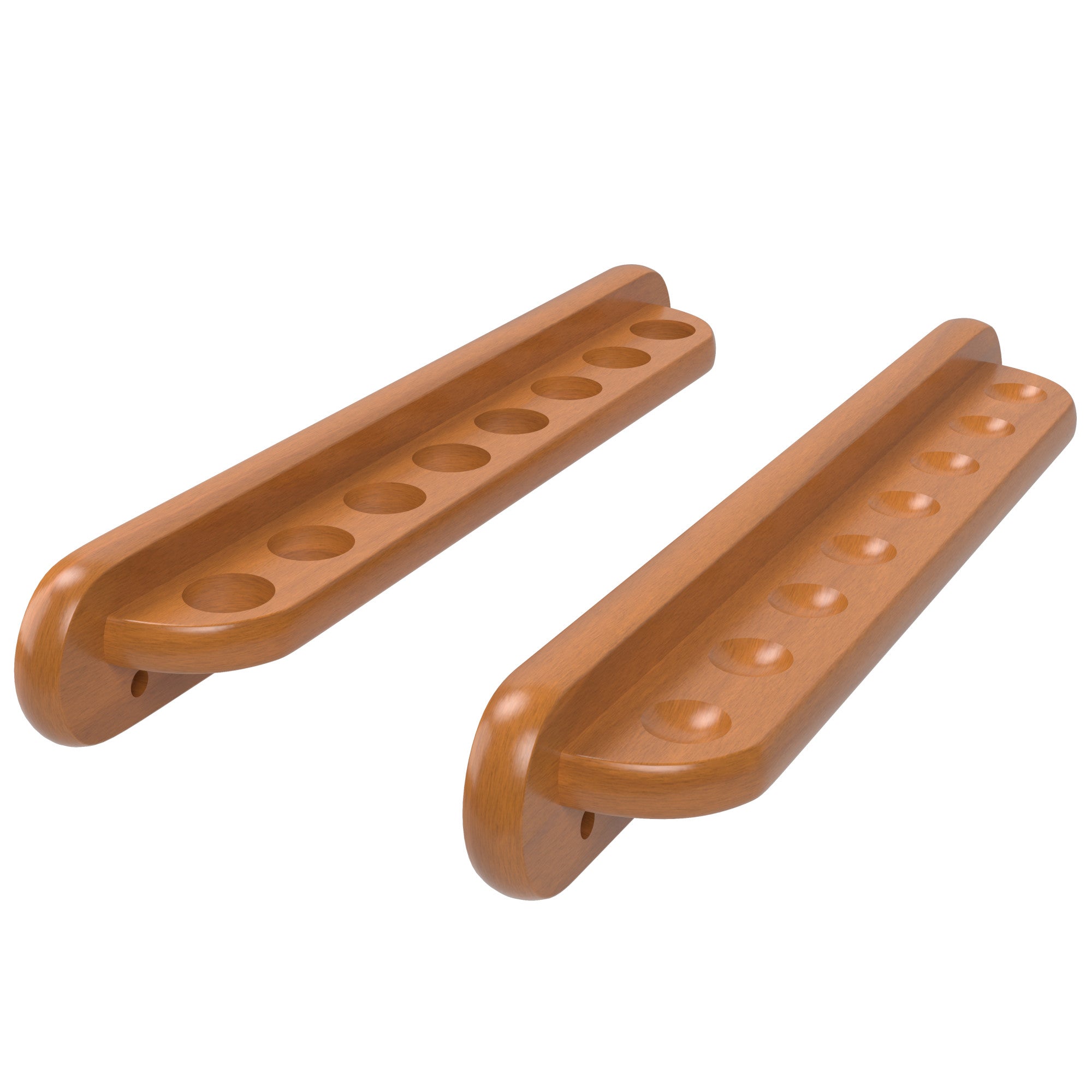 Viper 52-0115 Traditional Oak 8 Cue Wall Cue Rack