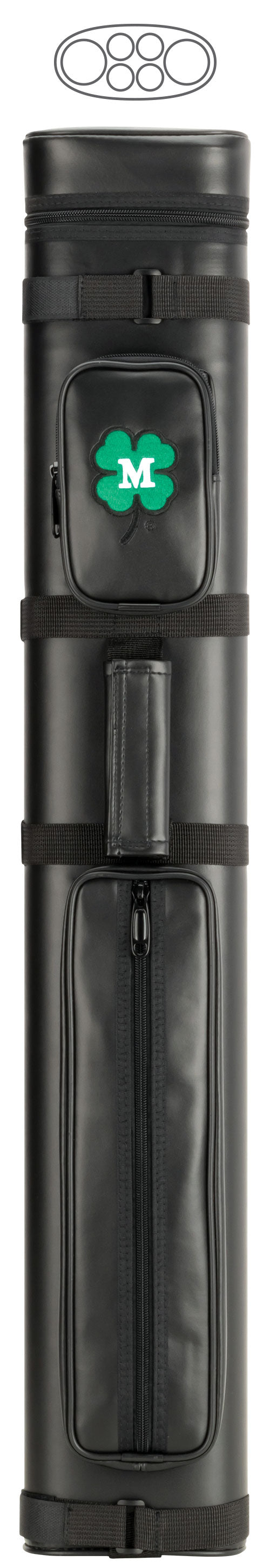 2x4 Clover Oval Hard Case