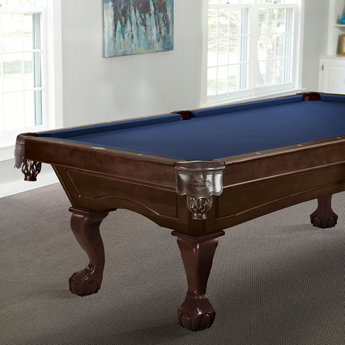 Allenton 7' Pool Table with Ball & Claw Leg
