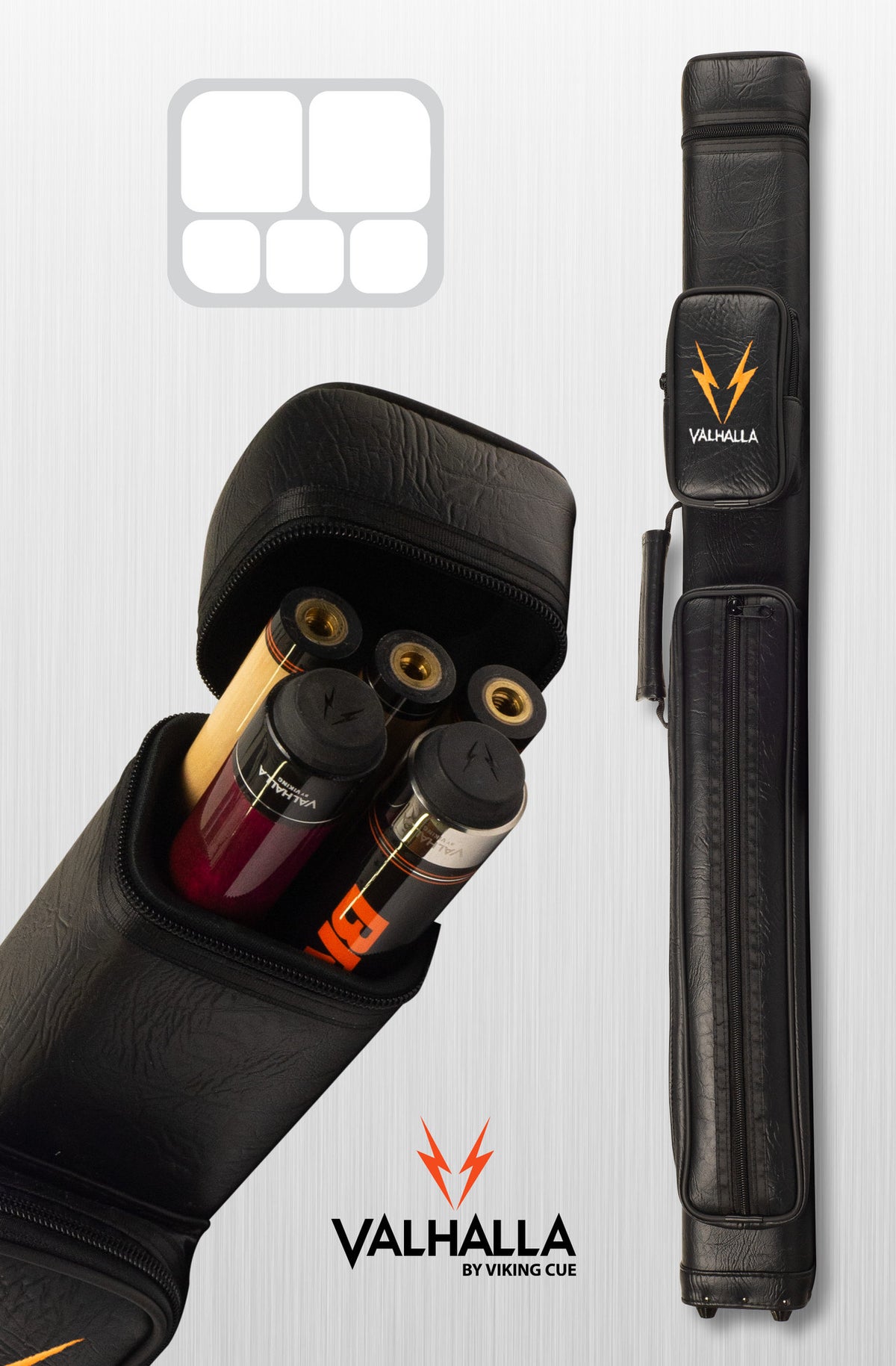 2020 Valhalla 2x3 Black  Hard Shell Case