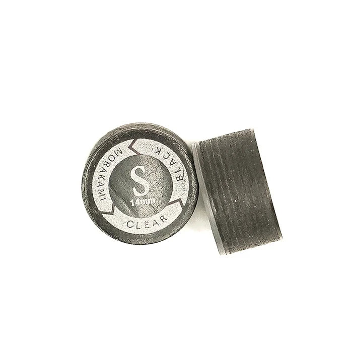Morakami  II Black Clear Cue Tips - With installation