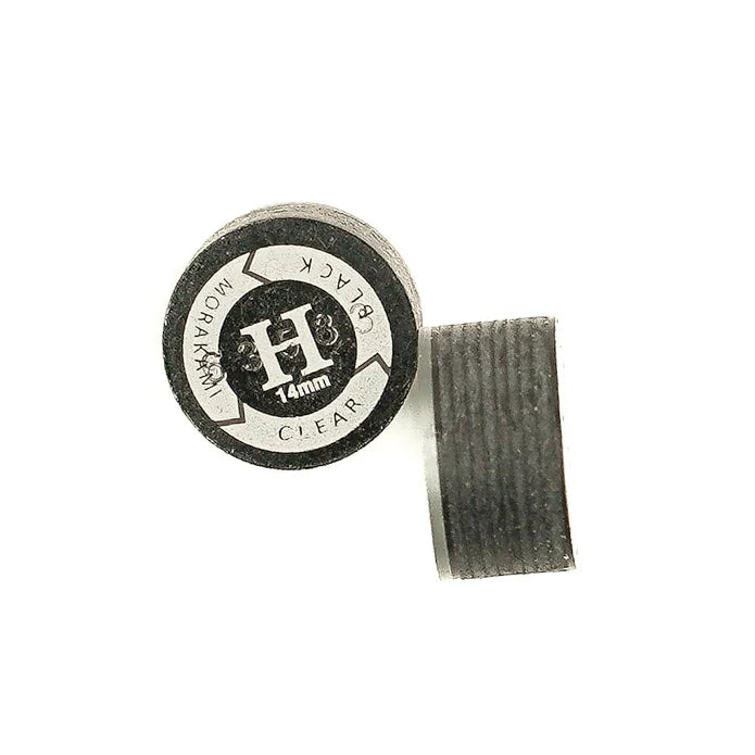 Morakami  II Black Clear Cue Tips - With installation
