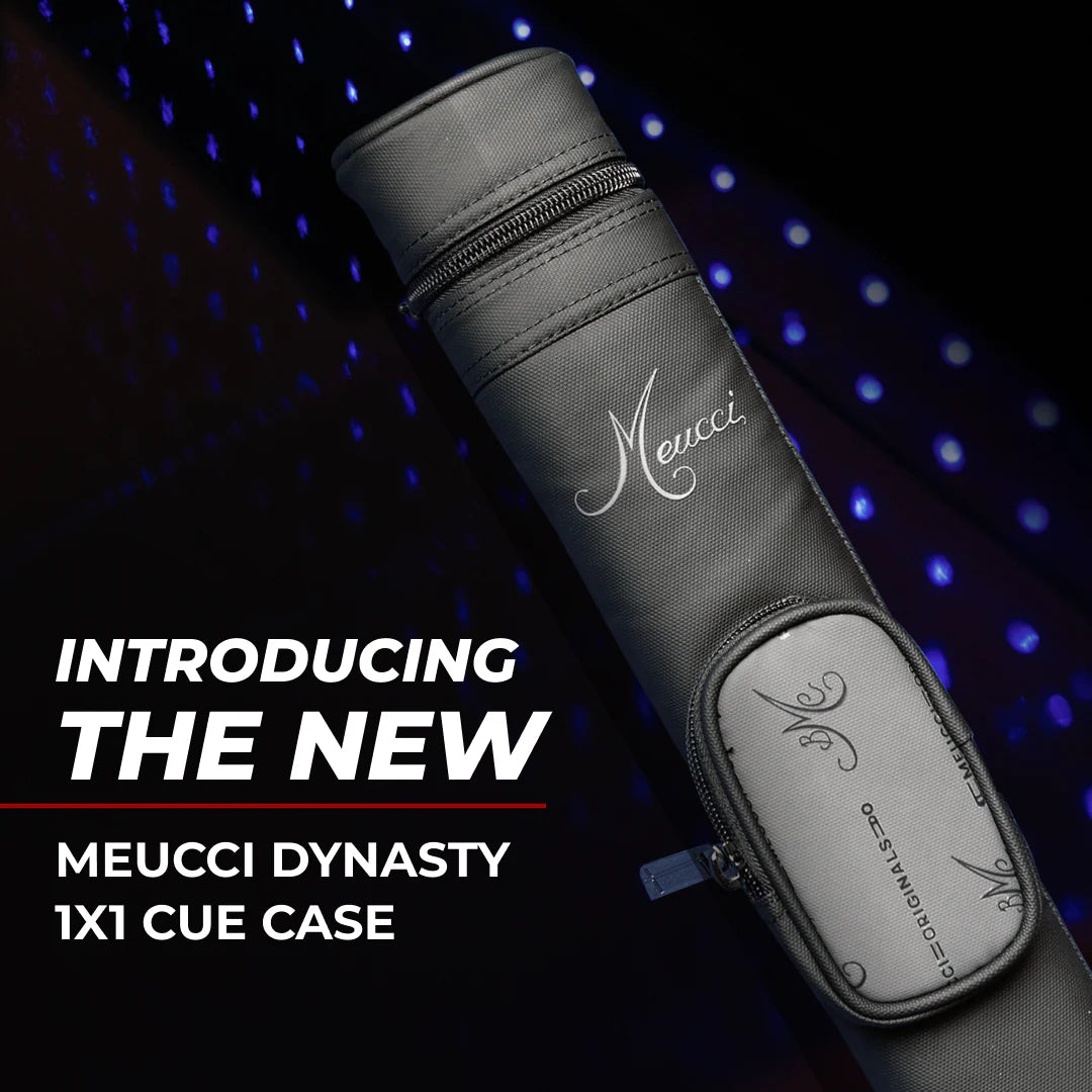 Meucci Dynasty 1x1 Hard Pool Cue Case