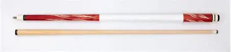 PK Cue with White Handle