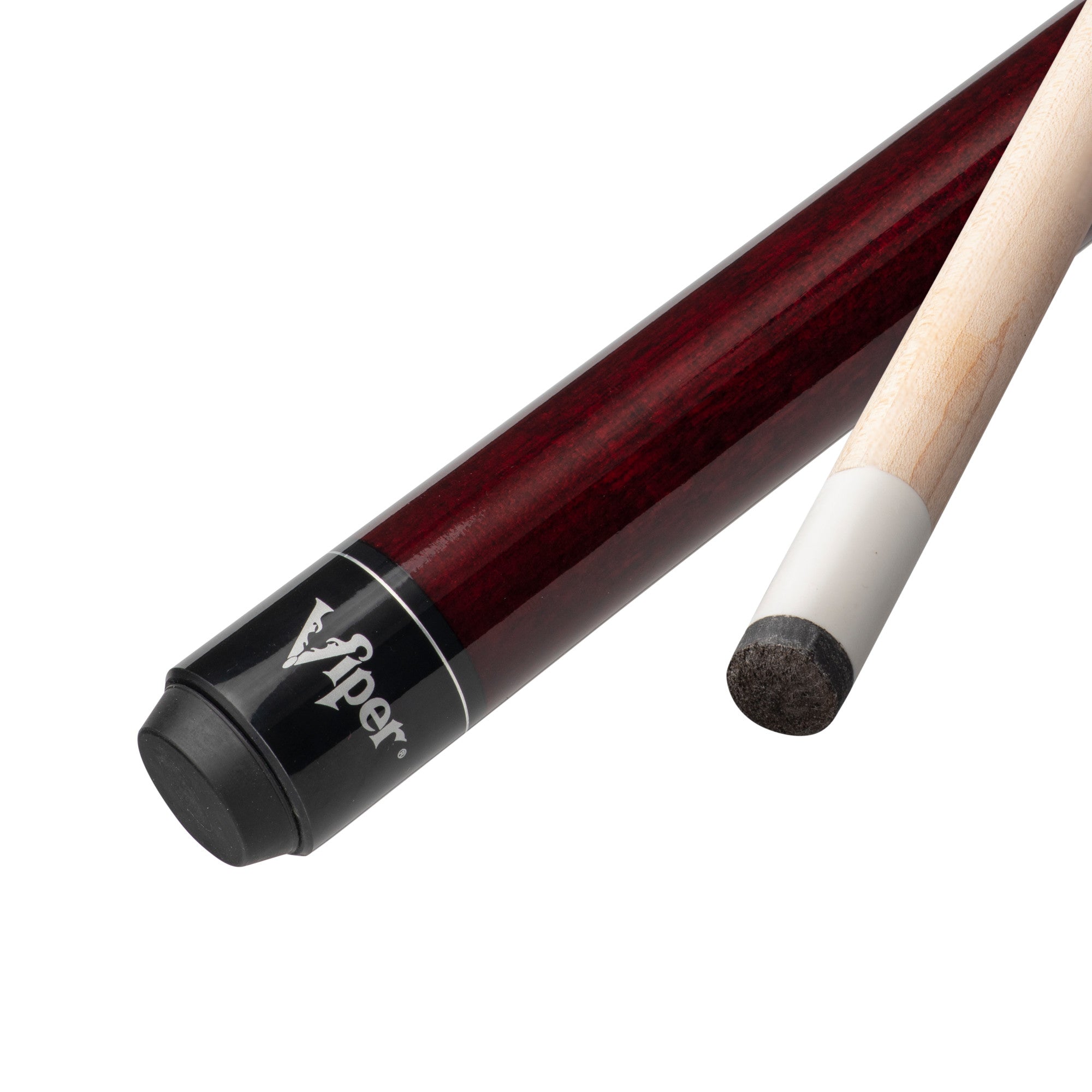 Viper PP-01 Elite Series Red Unwrapped Billiard/Pool Cue Stick