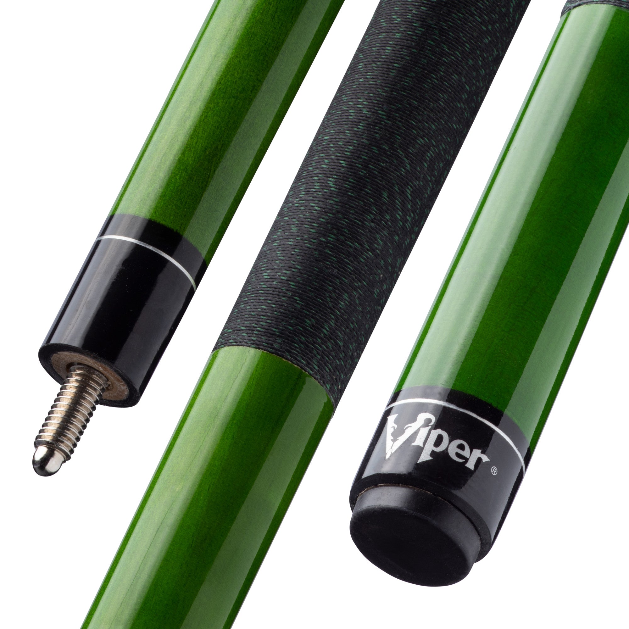 Viper PP-17 Elite Series Green Wrapped Billiard/Pool Cue Stick