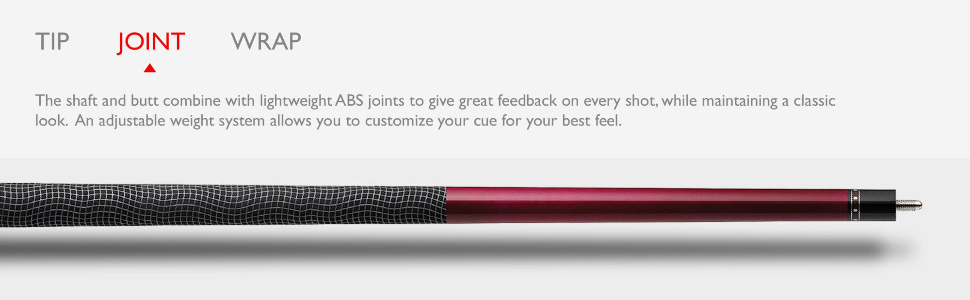 Viper PP-60 Clutch Black Billiard/Pool Cue Stick