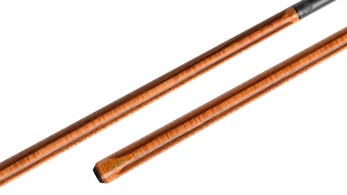 Predator P3 Auro Golden Stained Curly Maple & Bocote Pool Cue - No Wrap