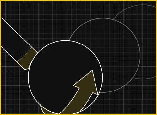 Predator Air Rush Flare Orange Jump Cue - No Wrap