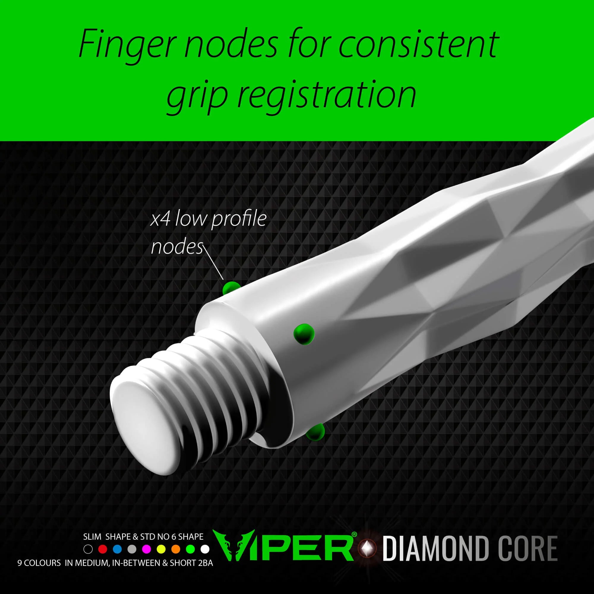 Viper Diamond Core Integrated Dart Flight & Shaft System