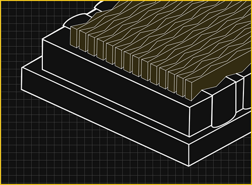 Predator Black P3 Pool Cue with Leather Luxe Wrap